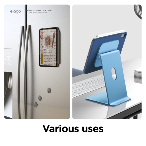 Étui Elago pour iPad mini A17 Pro, 6ᵉ Generation - Étui pour iPad avec fixation magnétique aux matériaux en métal, compatible avec l'iPad Pencil