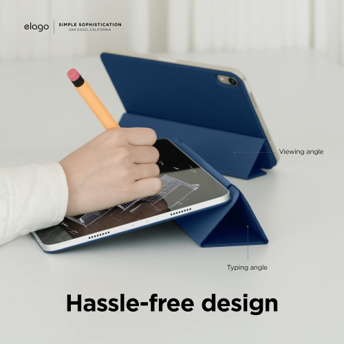 Étui Elago pour iPad mini A17 Pro, 6ᵉ Generation - Étui pour iPad avec fixation magnétique aux matériaux en métal, compatible avec l'iPad Pencil