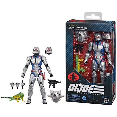 Hasbro G.I. Joe Classified Series - Cobra Commander with Combat Armor Action Figure