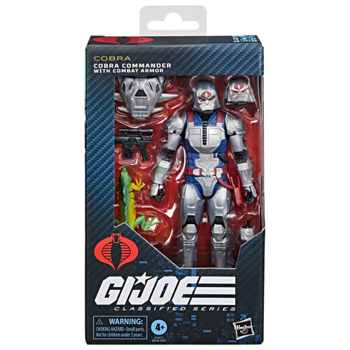Hasbro G.I. Joe Classified Series - Cobra Commander with Combat Armor Action Figure