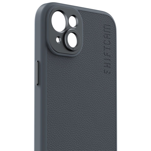 Étui pour caméra de Shiftcam avec support de lentille pour iPhone 15 Plus - Gris