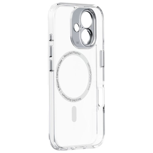 Shiftcam Camera Case with Lens Mount for iPhone 16 - Clear