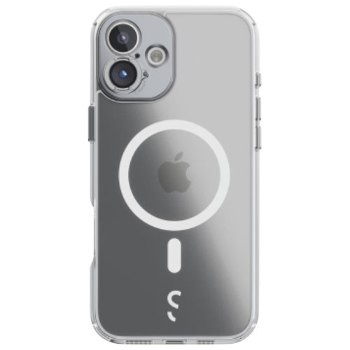 Étui pour caméra de Shiftcam avec support de lentille pour iPhone 16 Plus - Transparent