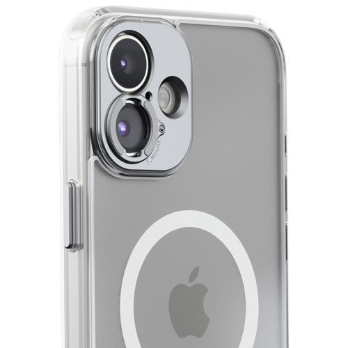Étui pour caméra de Shiftcam avec support de lentille pour iPhone 16 Plus - Transparent