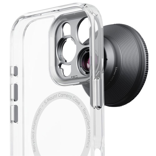 Shiftcam Camera Case with Lens Mount for iPhone 16 Pro - Clear
