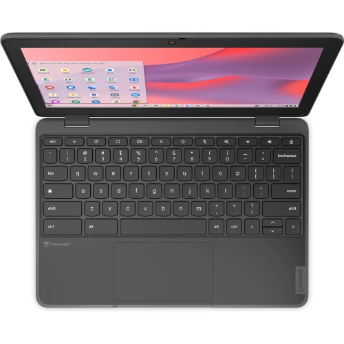 Refurbished - Lenovo 100e Chromebook Gen 4 11.6" Laptop - (MediaTek Kompanio 520 / 4GB RAM / 32GB eMMC / Chrome OS) - Certified Refurbished