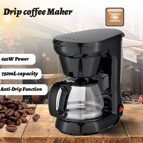 Mini Coffee Machine,Automatic Drip Coffee Pot,Fast Extraction Espresso Coffee Maker,Portable Travel Coffee Machine