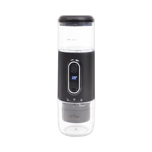 MYACUC  Portable Electric Espresso Coffee Machine, Wireless Coffee Maker, Self-Heating Capsule Coffee Maker for Camping Rv Hiking