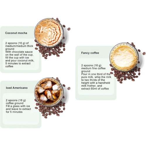 Portable Electric Espresso Machine,Travel Coffee Maker,Self Heating Coffee Maker,Capsules Coffee Machine for Camping Office