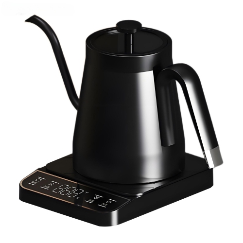 Gooseneck Temperature Controlled Electric Kettle, Electric Stainless Steel Liner Coffee Pot for Travel, Home Use