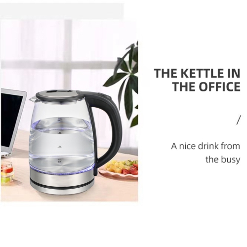 Electric Kettle Glass Electric Tea Kettle Hot Water Boiler & Heater with Auto Shut Off Function