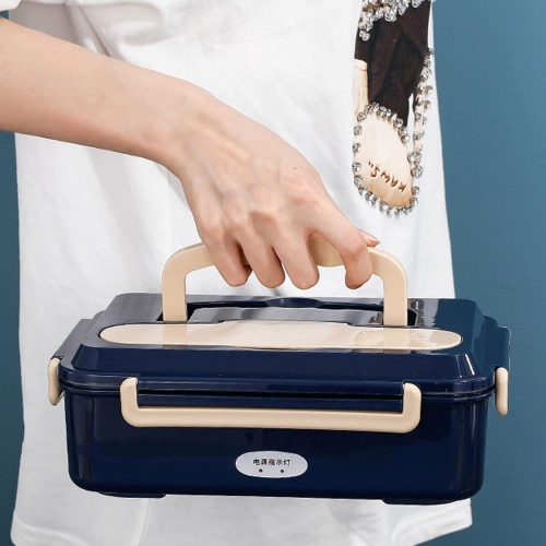 Electric Lunch Box,Stainless Steel Food Warmer Lunch Box, Portable Food Container for Car Truck Work Food Heating