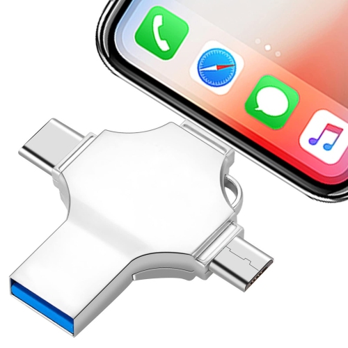 Photo Stick USB 3.0 Flash Drive 128GB Memory Stick Portable Thumb Drive for Laptop PC Phone External Data Storage