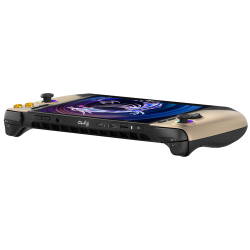 MSI Claw AI+ A2VM 8" Touchscreen Gaming Console Bundle - Sandstorm (Intel Core Ultra 7-258V/32GB RAM/1TB SSD)