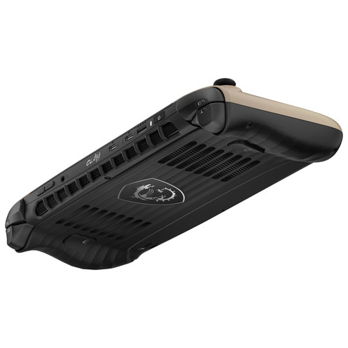 MSI Claw AI+ A2VM 8" Touchscreen Gaming Console Bundle - Sandstorm (Intel Core Ultra 7-258V/32GB RAM/1TB SSD)