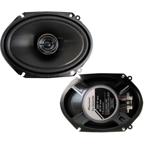 Image 1 de 3.. Haut-parleurs 250&nbsp;W à 2 voies de 8&nbsp;po pour l'auto TSG6845R 6 X DE PIONEER - Boîte ouverte