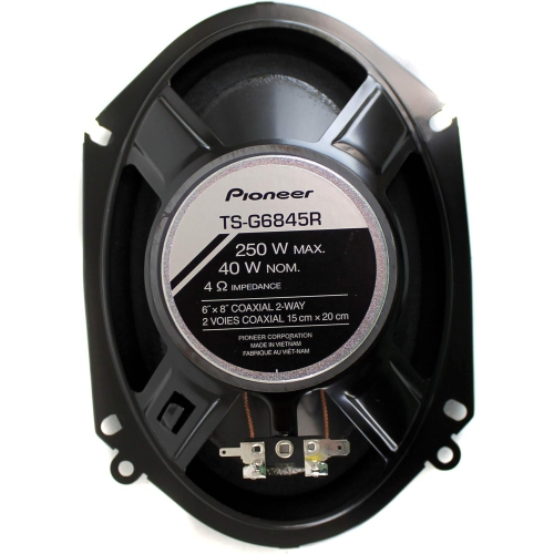 PIONEER TSG6845R 6 X 8-Inch 2-Way 250W Car Speakers- Open Box