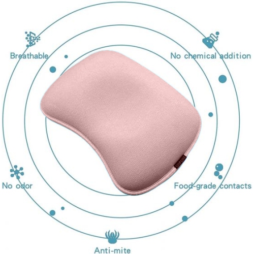 Image 1 of 5.. Baby Head Shaping Pillow Prevent Flat Head for Newborn Baby Safety Corn Fiber
