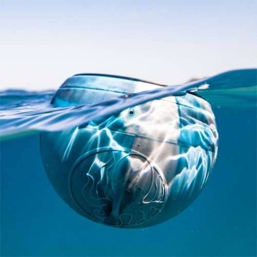 Speaqua - Barnacle Pro 2.0 Portable Waterproof Bluetooth Speaker with Built in Storage - Tidal Blue