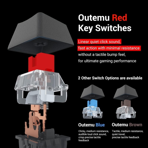 Redragon K552 White Mechanical Gaming Keyboard 87 Keys 60% Small TKL Mechanical Computer Keyboard KUMARA USB Wired Blue Switches for Windows PC Gamers