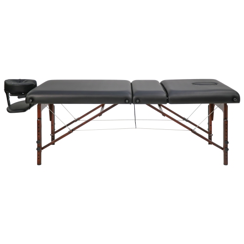 Master Massage – Table de massage portative Somerest Salon de 30&nbsp;po, noir