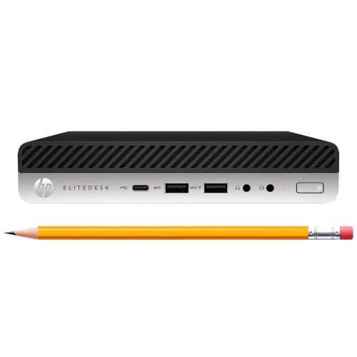 Remis à neuf - HP EliteDesk 800 G3 Mini | i5-7500T, mémoire vive 16&nbsp;Go, SSD d'512&nbsp;Go, Wi-Fi, Windows 11 Pro