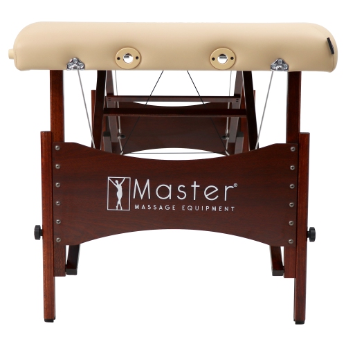 Master Massage – Ensemble avec table de massage portative Paradise Pro de 28 po, crème