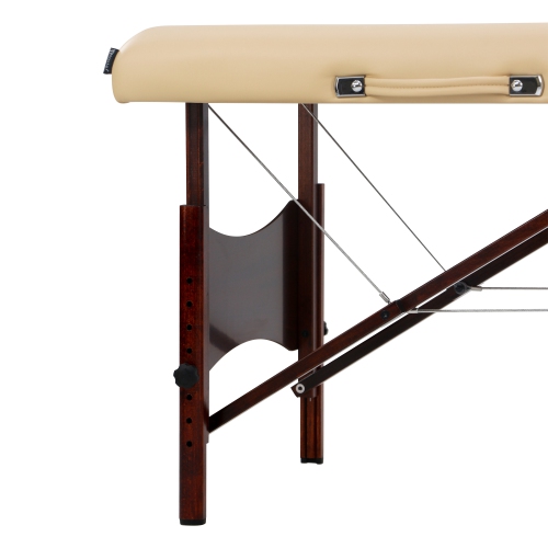 Master Massage – Ensemble avec table de massage portative Paradise Pro de 28 po, crème