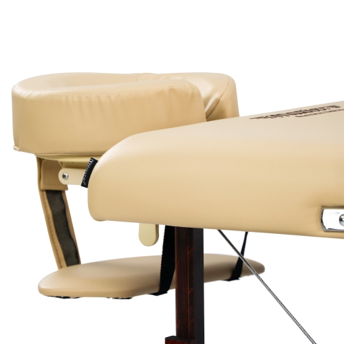 Master Massage – Ensemble avec table de massage portative Paradise Pro de 28 po, crème