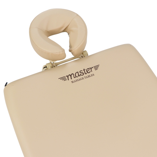 Master Massage – Ensemble avec table de massage portative Paradise Pro de 28 po, crème