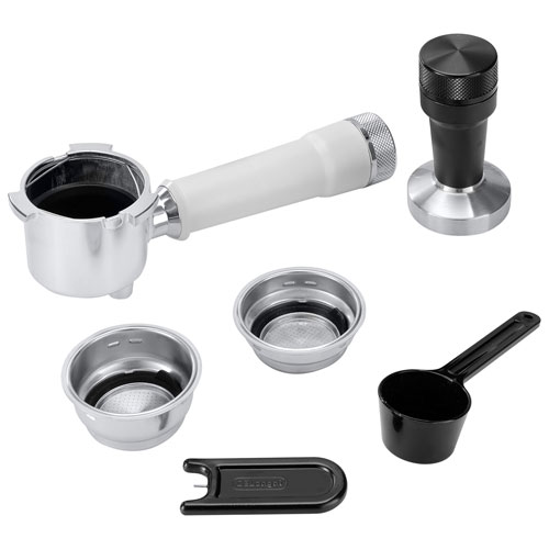 De'Longhi Dedica Duo Manual Espresso Machine - White