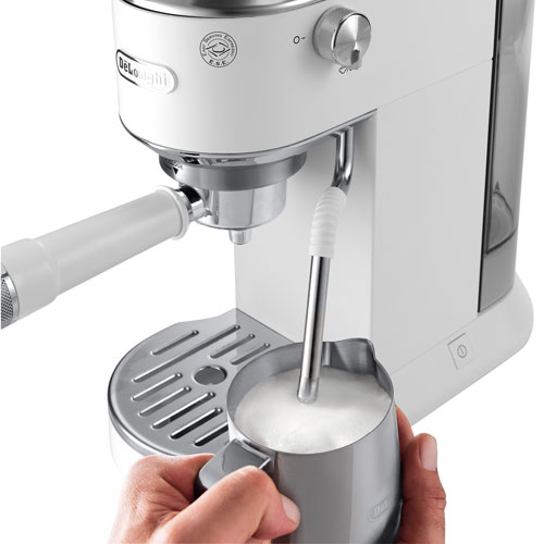 De'Longhi Dedica Duo Manual Espresso Machine - White