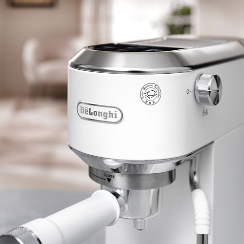 De'Longhi Dedica Duo Manual Espresso Machine - White