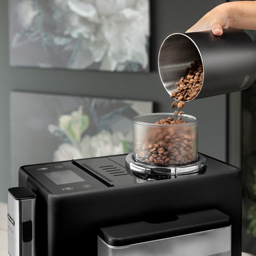 Machine à espresso automatique Rivelia de De'Longhi - Noir