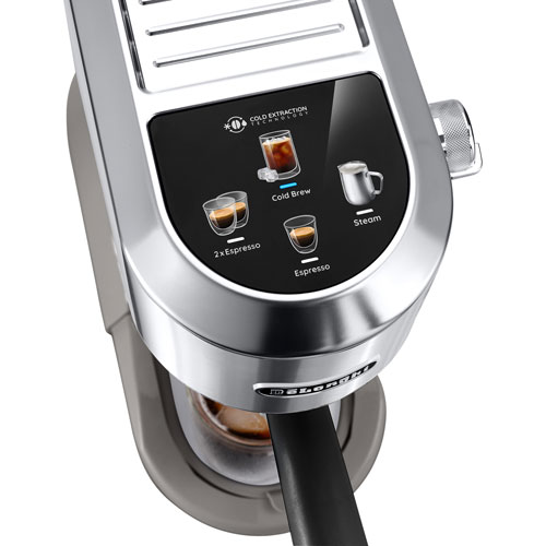 Machine à espresso manuelle Dedica Duo de De'Longhi - Acier inoxydable