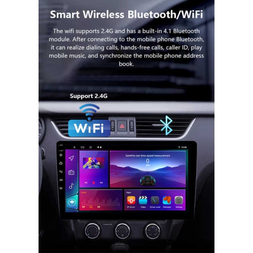 9 inch touch screen android car monitor video multimedia player navigation gps view camera car headrest monitor
