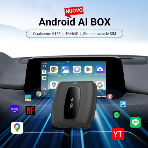 Smart Box Car Wireless CarPlay Adapter Car Wired to Wireless Plug and Play CarPlay