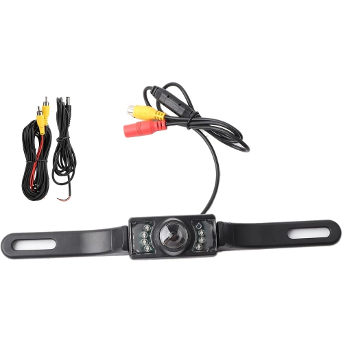 HD LED rear view reverse parking camera License plate frame reverse camera Infrared night vision HD camera