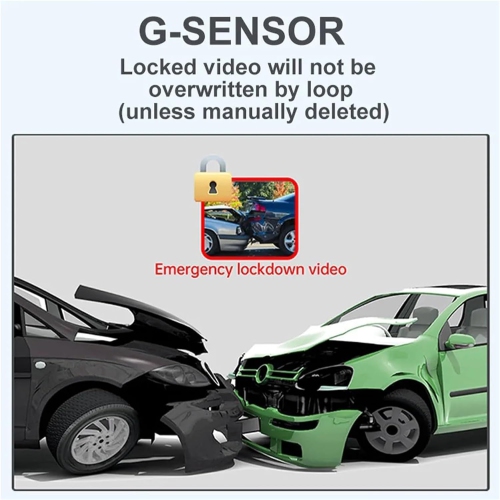 4CH Car Camera 1080P Front Left Right Rear View Camera with Night Vision Loop Recording Parking Monitor