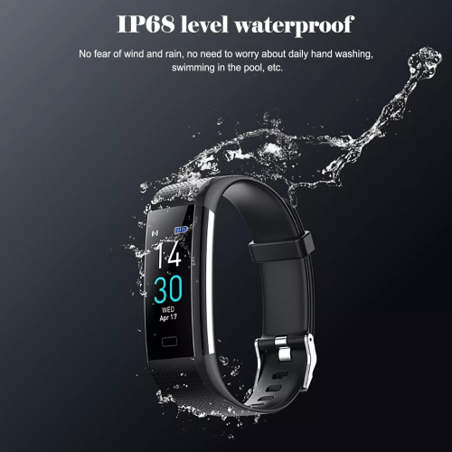 Bracelet body temperature blood pressure blood oxygen blood sugar pressure heart rate monitoring information watch