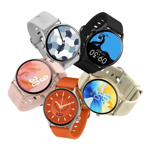 Bluetooth calling, with 35.3mm round dial, dual button technology smartwatch