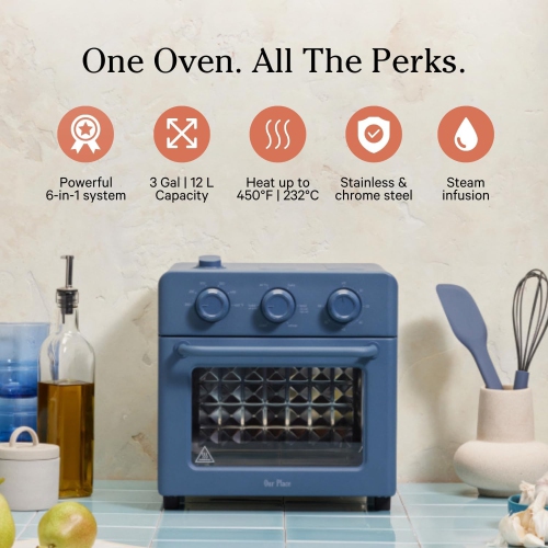 Our Place Toaster Oven with Steam Infusion - Blue Salt