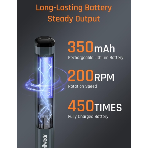 Mini Electric Screwdriver Set, 70-in-1 Rechargeable Precision Screwdriver Cordless with 5 Torque Settings, LED Lights, Power Repair Tool Kit for