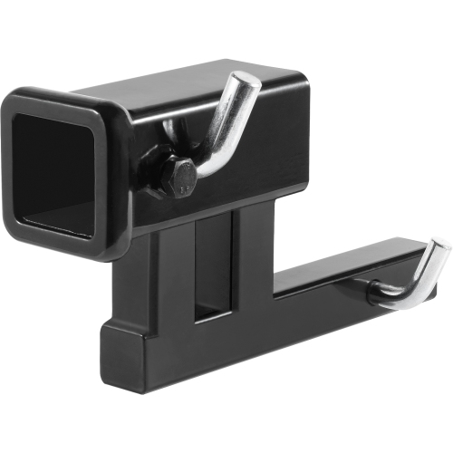 Image 1 de 9.. VEVOR Hitch Adapter, 1-1/4" to 2" Receiver Hitch Extender Extension, Hitch Riser with 4" Rise/Drop, 6-1/2" Extension Length, 4000 lbs Towing
