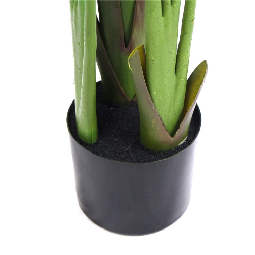 160cm Realistic Artificial Banana Tree – 10 Leaves – Tropical Floor Plant with Premium Pot and ultra Natural Touch – Home, Office, Hotel, or