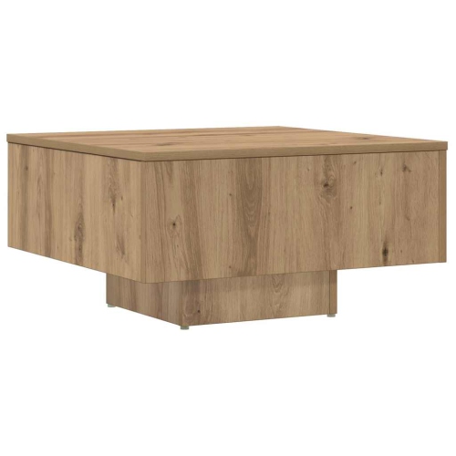 VIDAXL  Coffee Table Artisan Oak 60X60X31.5 Cm Engineered Wood