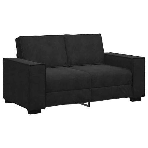 VIDAXL  2-Seater Sofa 120 Cm Velvet In Black