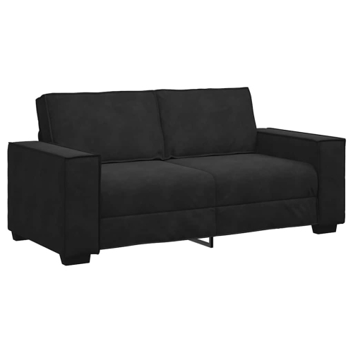 VIDAXL  2-Seater Sofa 140 Cm Velvet In Black