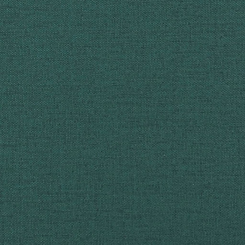 vidaXL Sofa 3-Seater Dark Green Fabric