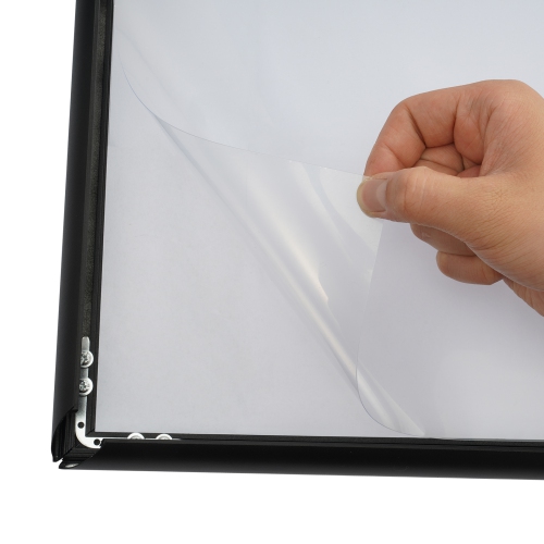 Porte-affiche sur socle VEVOR de 11 x 17&nbsp;po, support vertical et horizontal pour affiche, porte-affiche robuste sur pied avec base en métal pour